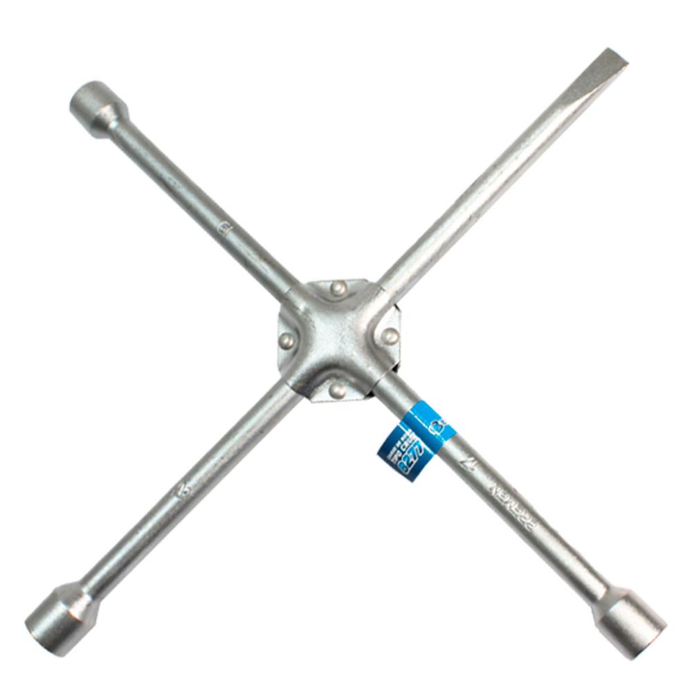 CHAVE DE RODA TIPO CRUZ17" C/ ESPATULA 17X19X21MM