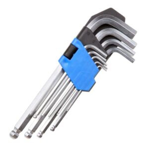 KIT CHAVE ALLEN LONGA ABAULADA 1,5 A 10 M/M