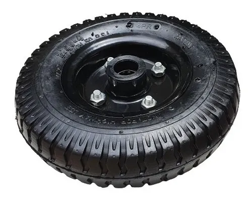 PNEU 250X4'' C/ ROLAMENTO 7/8''