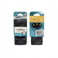 MULTIPLICADOR 3 TOMADAS TRIPOLAR PRETO 10A
