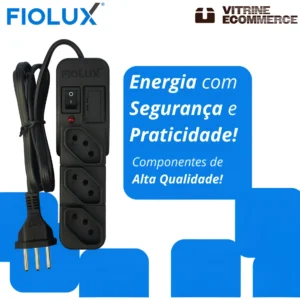 FILTRO PROTETOR PROTECT 3 TOMADAS