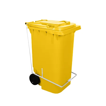 LIXEIRA CONTAINER DE 240 LITROS COM PEDAL