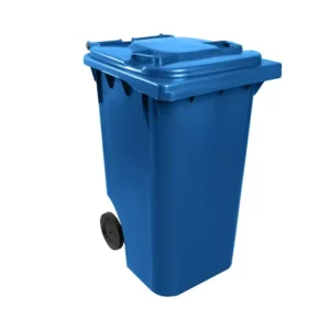LIXEIRA CONTAINER PLÁSTICO SEM PEDAL AZUL