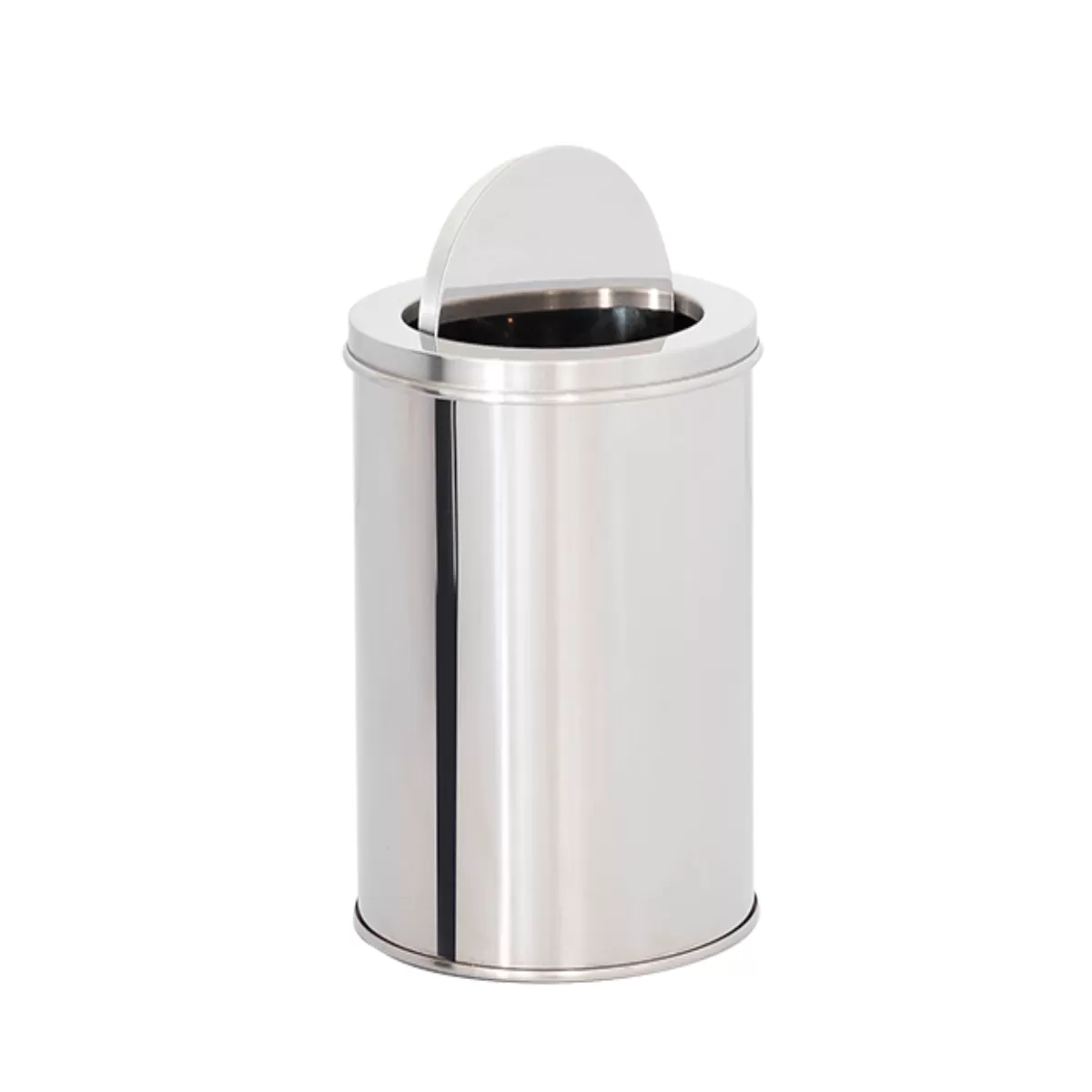 LIXEIRA TAMPA ARO 30x70 30L INOX