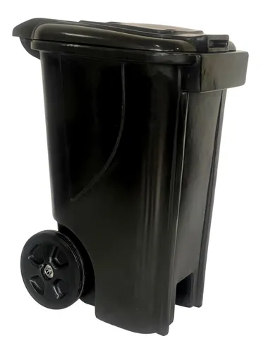 Carro Coletor de 240 Litros sem pedal preto