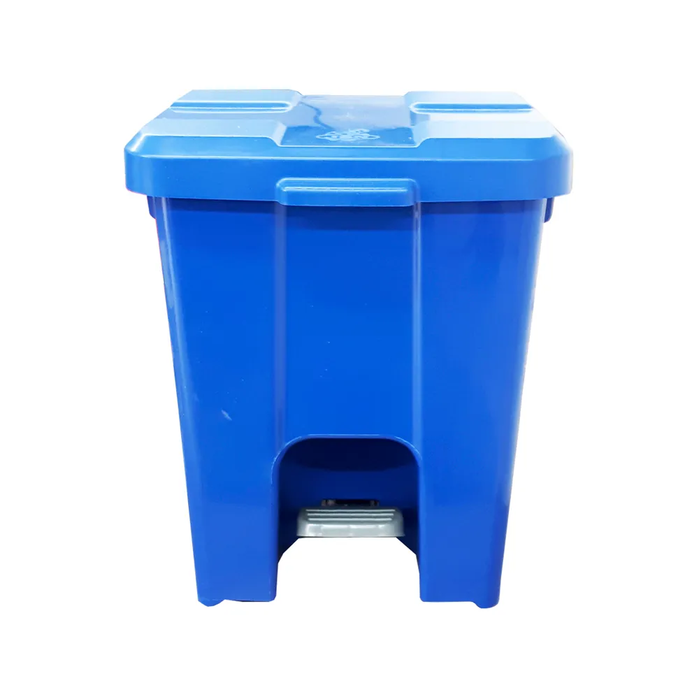 LIXEIRA PLÁSTICA COM PEDAL QUADRADA - 15L - JS