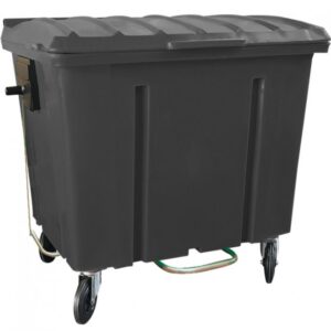 CONTAINER 1000L COM PEDAL - PLASTIC