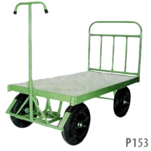 CARRO PLATAFORMA CHAPA LISA 1500X800x1100 - 800KG - C/ GRADE