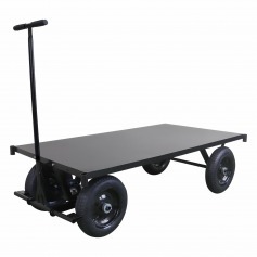 CARRO PLATAFORMA CHAPA LISA 1500X800x1100 - 800KG - S/ GRADE