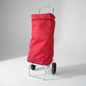 CARRINHO COMPRAS SACOLA VERMELHO