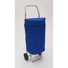 CARRINHO COMPRAS SACOLA AZUL